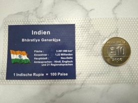 India 2006 - 10 rupees, necirculata - comemorativ