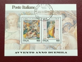 Italia 2000 - milenium razboi si pace, colita stampilata