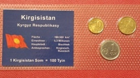 Kirghizstan 2008 - set monede necirculate