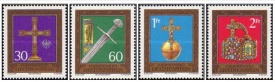 Liechtenstein 1975 - Insemne imperiale, serie neuzata