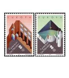 Liechtenstein 1987 - Europa, serie neuzata