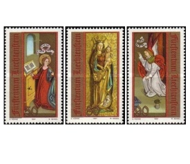 Liechtenstein 1991 - Craciun, serie neuzata