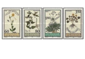Liechtenstein 1995 - flori, serie neuzata