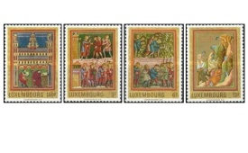 Luxemburg 1971 - picturi, serie neuzata