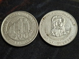 Paraguay 2016 - 500 guaranies, circulata