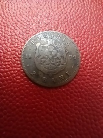 Romania 1900 - 2 bani, circulata