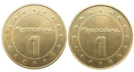 Slovenia - Jeton de spălătorie auto - Istobal 1
