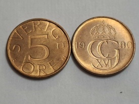 Suedia 1980 - 5 ore, circulata