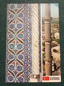 Turcia 1992 - Edirne, vedere cu moscheea