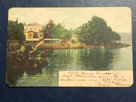 1903 - Abbazia, malul Angielina