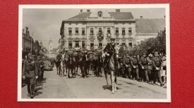 1940 - Satu Mare, intrarea lui Horthy (jud.Satu Mare)