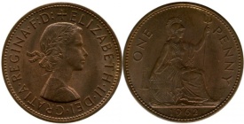 Anglia 1967 - 1 penny, circulata