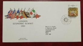 Anglian 1984 - Summit economic la Londra, FDC