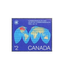 Canada 1983 - ziua pamantului, neuzata