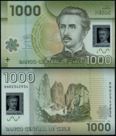 Chile 2020 - 1000 pesos, necirculata - polimer