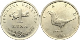 Croatia 1995 - 1 kuna, circulata