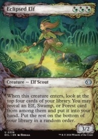 Eclipsed Elf FOIL