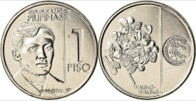 Filipine 2018 - 1 piso, circulata