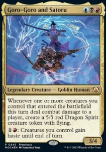 Goro-Goro and Satoru (V.1) FOIL