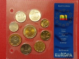Lituania 1991-2001 - set complet necirculata