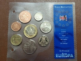 Marea Britanie 1998-2005 - set monede necirculate