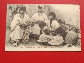 Maroc 1914 - muzicanti