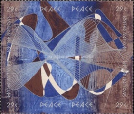 ONU New York 1993 - ziua pacii, bloc neuzat