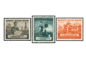 Romania 1953 - Al III-lea congres al sindicatelor din R.P.R., serie neuzata
