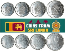 Sri Lanka 2017 - set necirculata