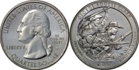 SUA 2017P - 25 cents, necirculata - Parcul National George Rogers Clark