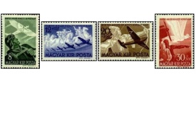 Ungaria 1940 - fondul aviatiei, serie neuzata