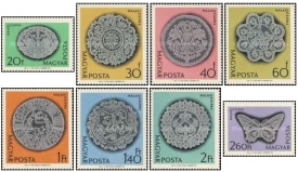 Ungaria 1964 - dantele, serie neuzata