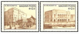 Ungaria 1983 - ziua marcii postale, serie neuzata