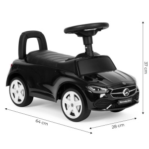 Guralica Mercedes C CLASS sa interaktivnim volanom i zvucima, BLACK - Img 7