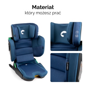 Kidnort Mane auto sedište i-size 100-150cm white - Img 11