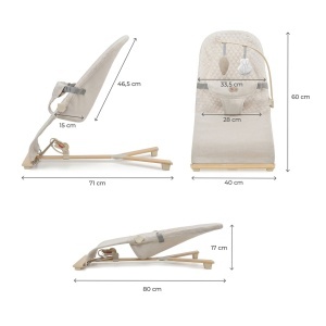 KINDERKRAFT NJIHALICA MIMI BEIGE WOOD - Img 12
