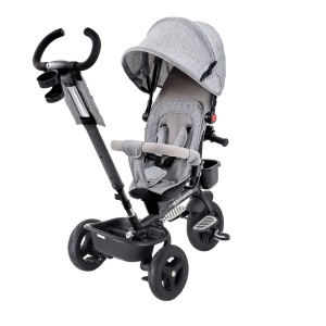 KINDERKRAFT TRICIKL AVEO 2U1 LIGHT GREY - Img 5