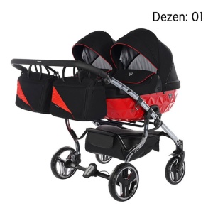 KOLICA ZA BLIZANCE JUNAMA DIAMOND S-LINE V2 DUO SET 3U1