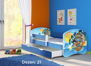 Krevet za decu Blue sa fiokom 180x80 acma 2 21