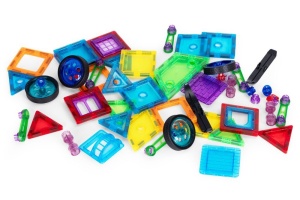 Set magnetnih kocki za decu – kuća i auto, 48 delova - Img 7