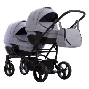BEBETTO 42 PRO KOLICA ZA BLIZANCE SET 3U1 CRNI RAM - Img 4