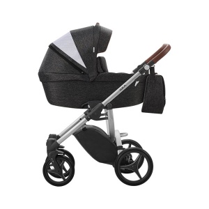 Bebetto Luca 2018 kolica za bebe set 2u1 sivi ram - Img 3