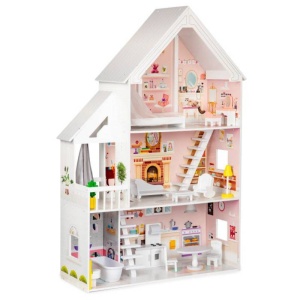 DRVENA KUĆICA ZA LUTKE XXL FOR DOLLS RESIDENCE - Img 2