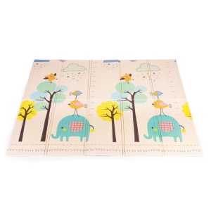 Edukativna podloga za igru sa dva lica, sklopiva sa torbom 200X180 ECOTOYS - Img 6