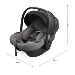 KINDERKRAFT AUTO SEDIŠTE I-LITE 40-87CM COOL GREY - Img 5
