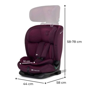 KINDERKRAFT AUTOSEDITE ONETO3 76-150CM CHERRY PEARL - Img 5