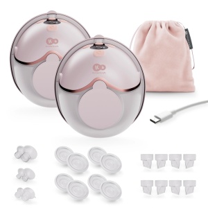 KINDERKRAFT ELEKTRIČNA PUMPICA ZA GRUDI MAMAFLOW PINK DOUBLE