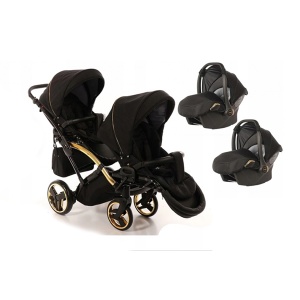 Kolica za blizance Junama Diamond s-line Duo Slim set 3u1 03 - Img 5