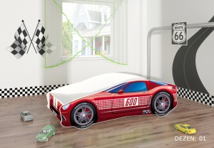 KREVET ZA DECU AUTOMOBIL 140X70 CM