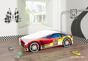 KREVET ZA DECU AUTOMOBIL 180X80 CM 04